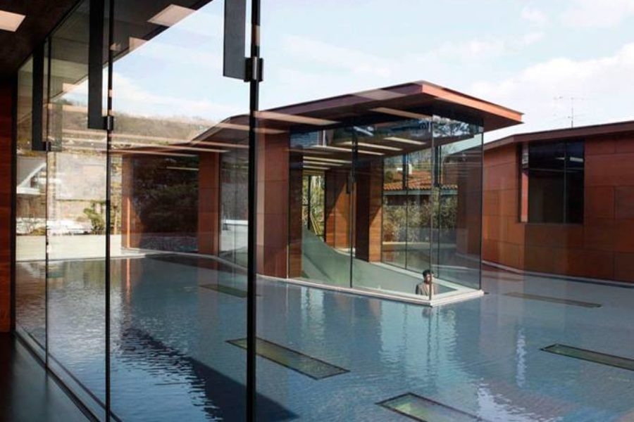 Сталь кортен на фасад