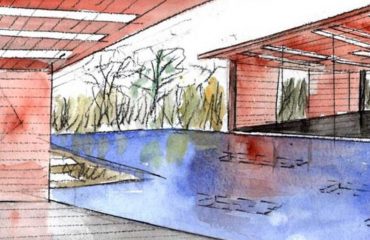 Панели из кортеновской стали для фасада