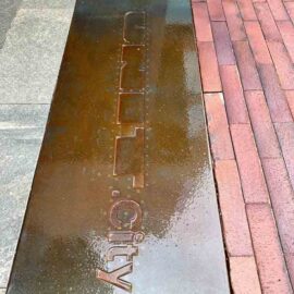 плитка cor-ten, плитка кор-тен, напольный кортен